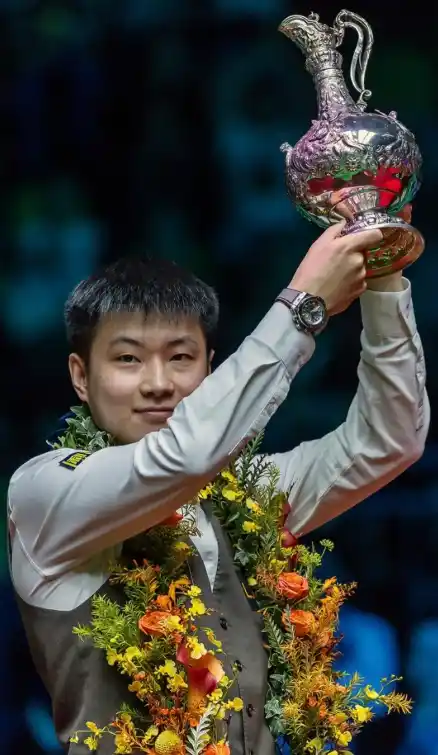 Chinese snooker player Zhao Xintong