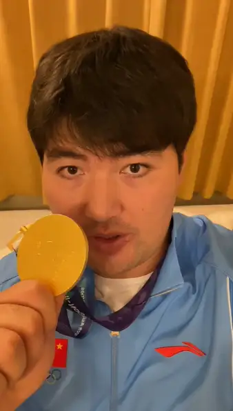 Xinjiang athlete Abdulai Turgun won a gold medal at the Asian Games in Nagoya