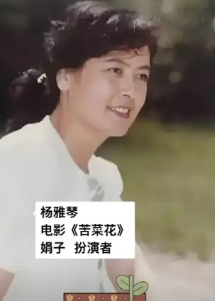 《苦菜花》娟子扮演者杨雅琴离世